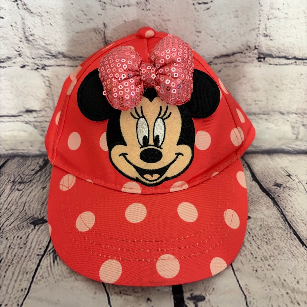 Disney Pink Polka Cap Kids